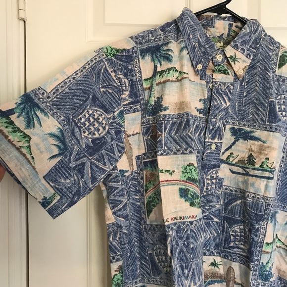 🎄$32 LIMITED EDITION 1996 - REYN SPOONER - SIZE M - Picture 2 of 8